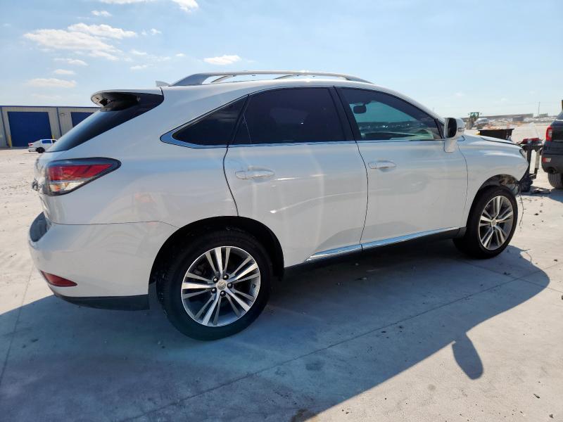 2T2BK1BA0FC317060 - 2015 LEXUS RX 350 BASE WHITE photo 3