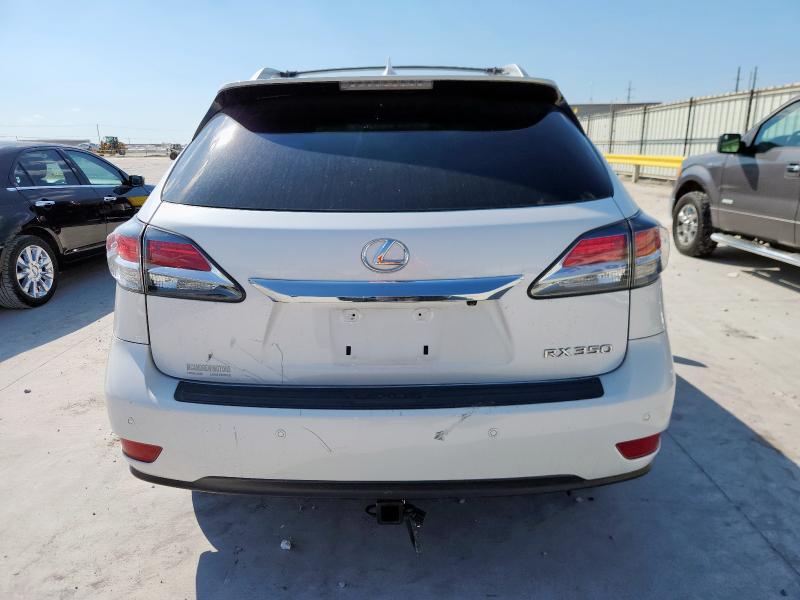 2T2BK1BA0FC317060 - 2015 LEXUS RX 350 BASE WHITE photo 6