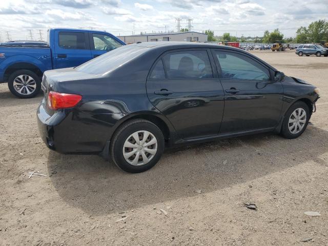 JTDBU4EE3A9116394 - 2010 TOYOTA COROLLA BASE Schwarz Foto 3