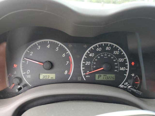 JTDBU4EE3A9116394 - 2010 TOYOTA COROLLA BASE Schwarz Foto 9