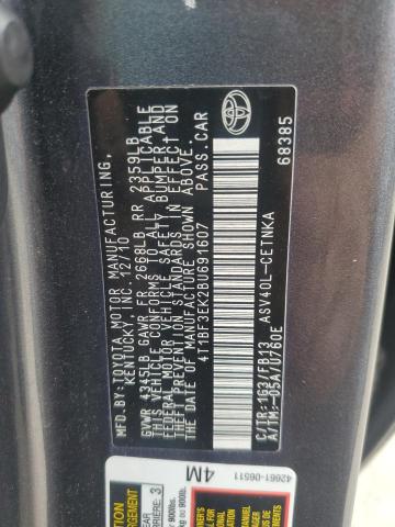 4T1BF3EK2BU691607 - 2011 TOYOTA CAMRY BASE Graphit Foto 12