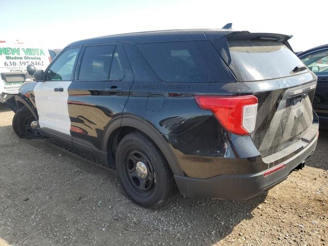 1FM5K8AC6PGB12449 - 2023 FORD EXPLORER POLICE INTERCEPTOR Negro foto 2