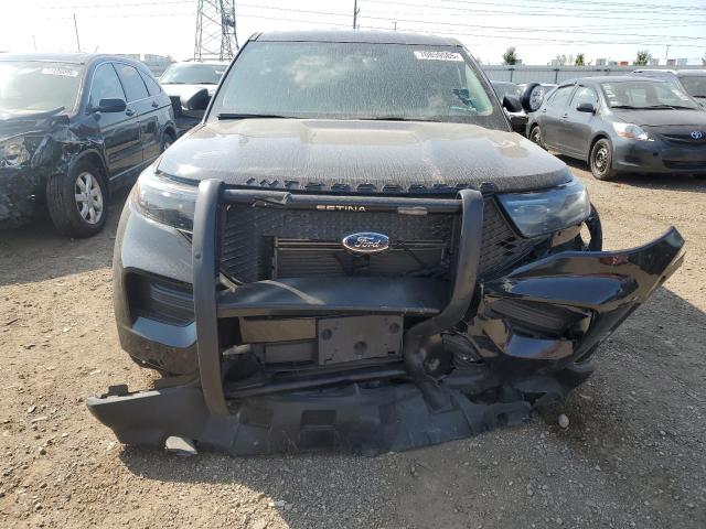 1FM5K8AC6PGB12449 - 2023 FORD EXPLORER POLICE INTERCEPTOR Negro foto 5