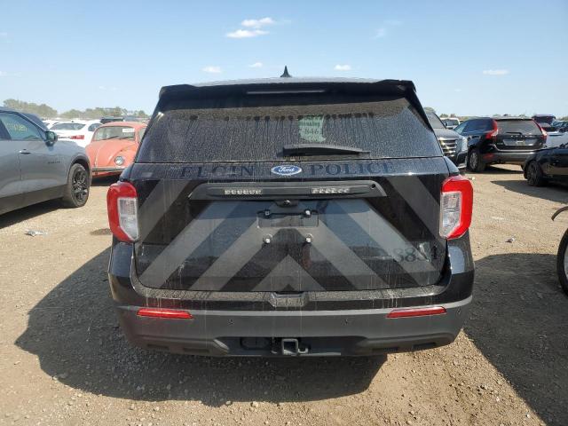 1FM5K8AC6PGB12449 - 2023 FORD EXPLORER POLICE INTERCEPTOR Negro foto 6