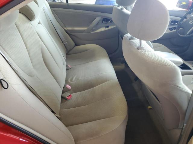 4T1BE46K77U054985 - 2007 TOYOTA CAMRY CE RED photo 10