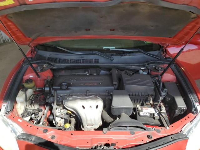 4T1BE46K77U054985 - 2007 TOYOTA CAMRY CE RED photo 11