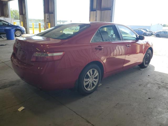 4T1BE46K77U054985 - 2007 TOYOTA CAMRY CE RED photo 3