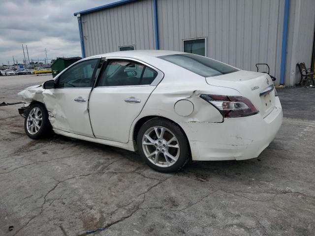 1N4AA5AP2DC829432 - 2013 NISSAN MAXIMA S WHITE photo 2