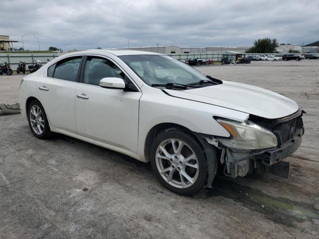 1N4AA5AP2DC829432 - 2013 NISSAN MAXIMA S WHITE photo 4