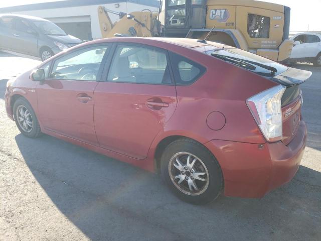 JTDKN3DU6A0172351 - 2010 TOYOTA PRIUS RED photo 2