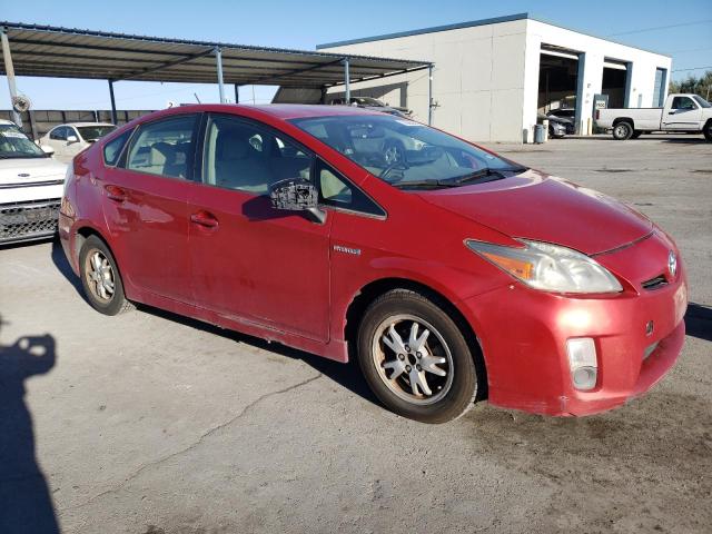 JTDKN3DU6A0172351 - 2010 TOYOTA PRIUS RED photo 4