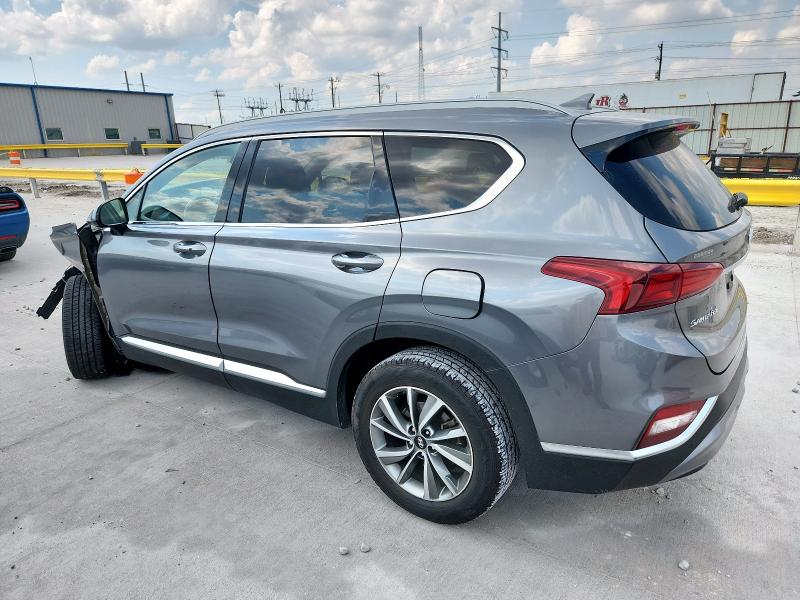 5NMS3CAD1KH025852 - 2019 HYUNDAI SANTA FE SEL ნაცრისფერი ფოტო 2