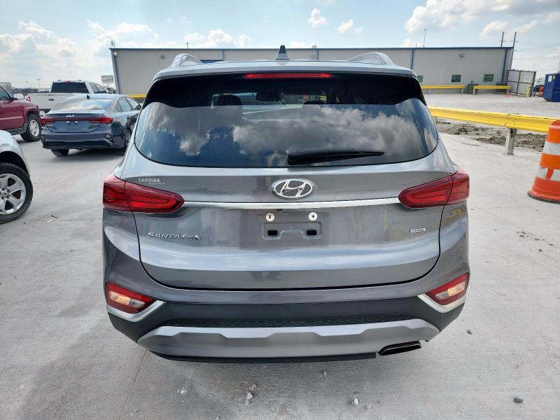 5NMS3CAD1KH025852 - 2019 HYUNDAI SANTA FE SEL ნაცრისფერი ფოტო 6