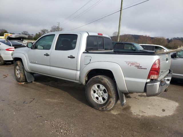 5TELU42N18Z581151 - 2008 TOYOTA TACOMA DOUBLE CAB 银色 照片 2