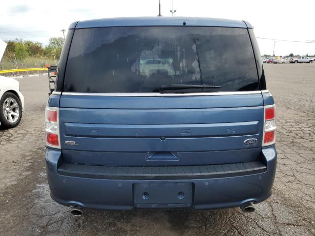 2FMGK5C83KBA31795 - 2019 FORD FLEX SEL 蓝色 照片 6