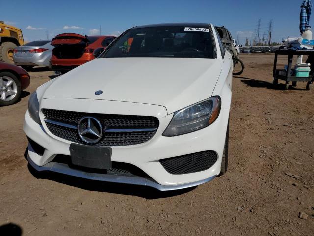 55SWF6EB1GU152045 - 2016 MERCEDES-BENZ C 450 4MATIC AMG WHITE photo 5