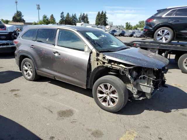 5TDJKRFH1ES059322 - 2014 TOYOTA HIGHLANDER XLE Grafit foto 4