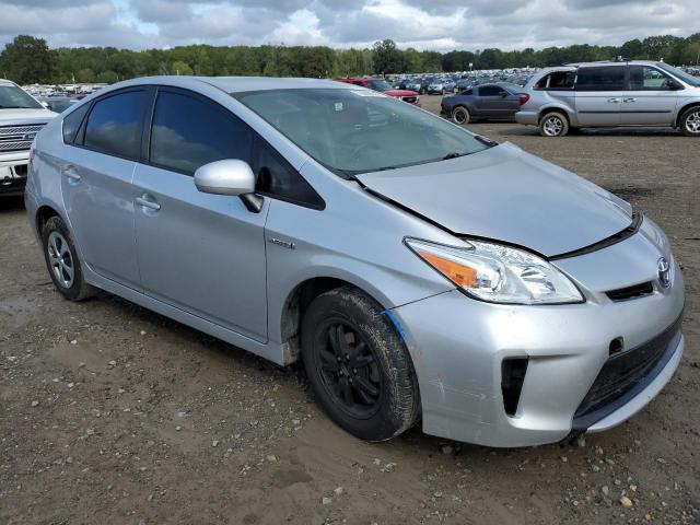 JTDKN3DU0C5471646 - 2012 TOYOTA PRIUS SILVER photo 4