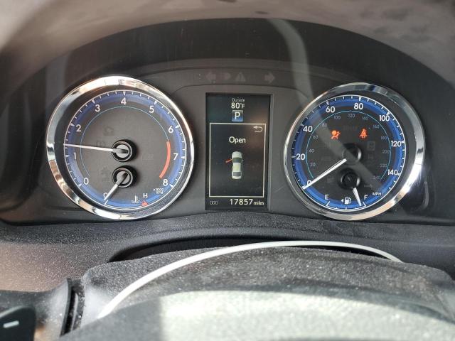 2T1BURHE9HC774461 - 2017 TOYOTA COROLLA L RED photo 9