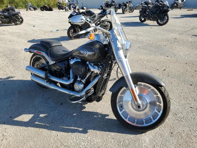 1HD1YGK12JC050151 - 2018 HARLEY-DAVIDSON FLFBS FAT BOY 114 GRAY photo 1