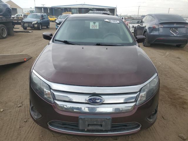 3FAHP0HAXCR176981 - 2012 FORD FUSION SE BURGUNDY photo 5