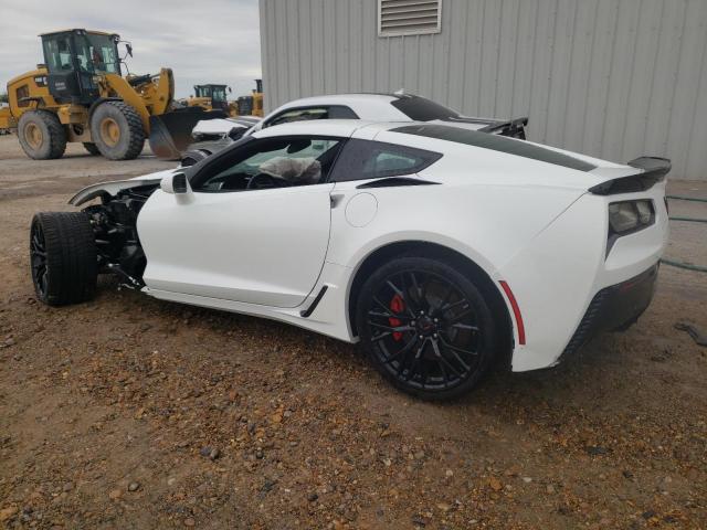 1G1YP2D67K5601462 - 2019 CHEVROLET CORVETTE Z06 1LZ WHITE photo 2