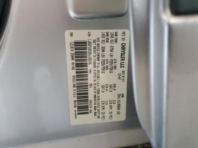 1J8GP28K88W188246 - 2008 JEEP LIBERTY SPORT SILVER photo 12