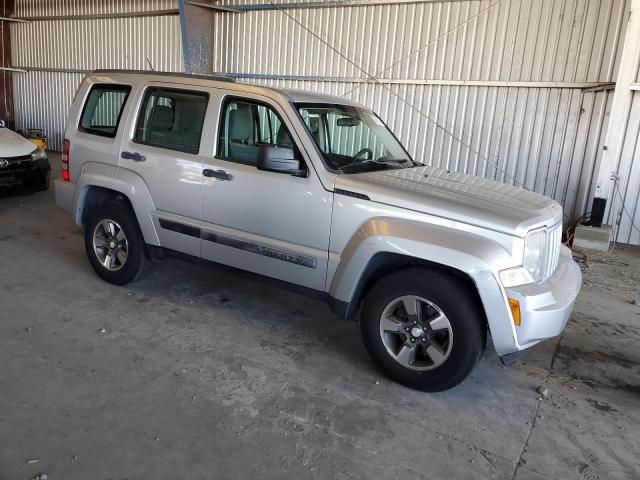 1J8GP28K88W188246 - 2008 JEEP LIBERTY SPORT SILVER photo 4