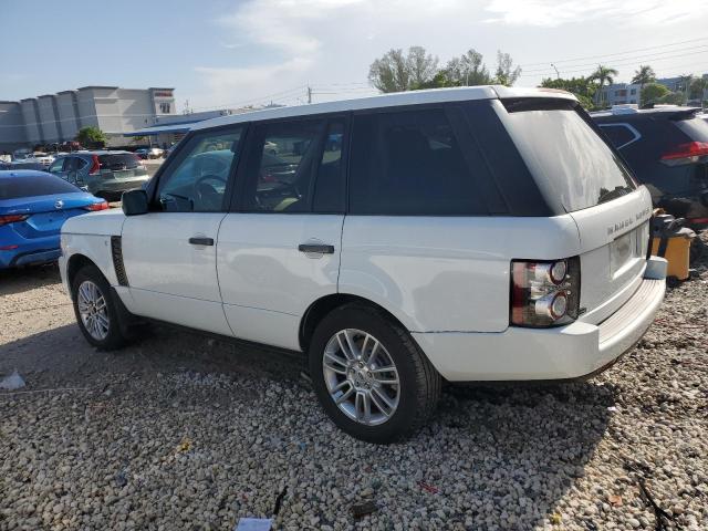 SALME1D40BA330748 - 2011 LAND ROVER RANGE ROVE HSE WHITE photo 2