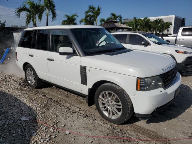 SALME1D40BA330748 - 2011 LAND ROVER RANGE ROVE HSE WHITE photo 4