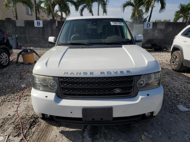 SALME1D40BA330748 - 2011 LAND ROVER RANGE ROVE HSE WHITE photo 5