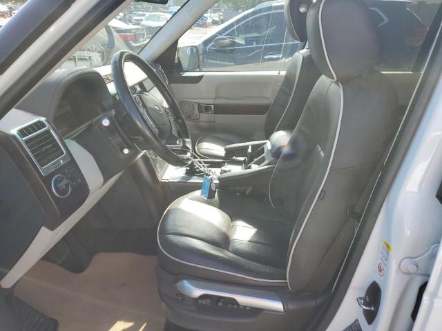 SALME1D40BA330748 - 2011 LAND ROVER RANGE ROVE HSE WHITE photo 7