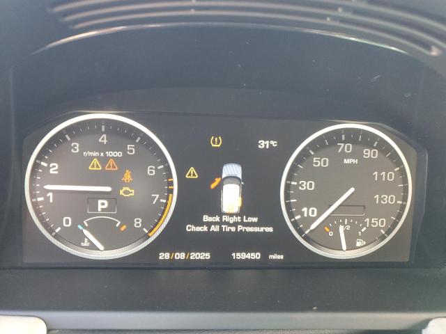 SALME1D40BA330748 - 2011 LAND ROVER RANGE ROVE HSE WHITE photo 9