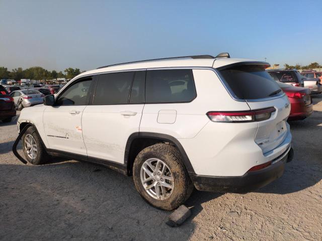 1C4RJKAG7M8155955 - 2021 JEEP GRAND CHER L LAREDO WHITE photo 2