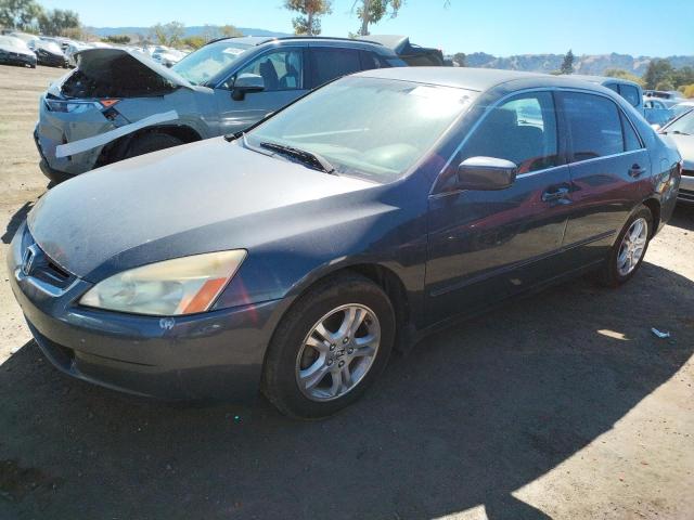 1HGCM56343A074490 - 2003 HONDA ACCORD LX CHARCOAL photo 1