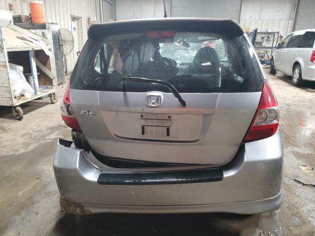 JHMGD38617S027461 - 2007 HONDA FIT S SILVER photo 6