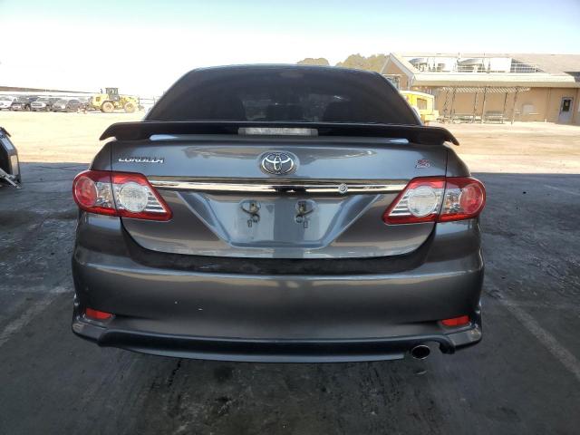 5YFBU4EE8CP004655 - 2012 TOYOTA COROLLA BASE Szary zdjęcie 6