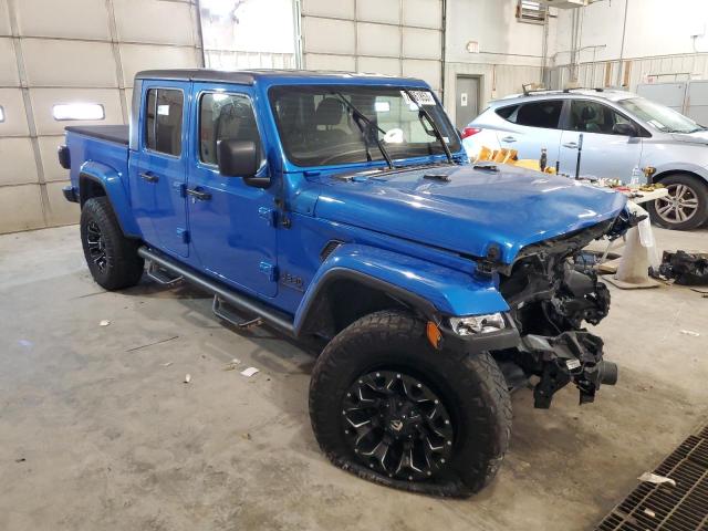 1C6HJTAG0ML532552 - 2021 JEEP GLADIATOR SPORT BLUE photo 4