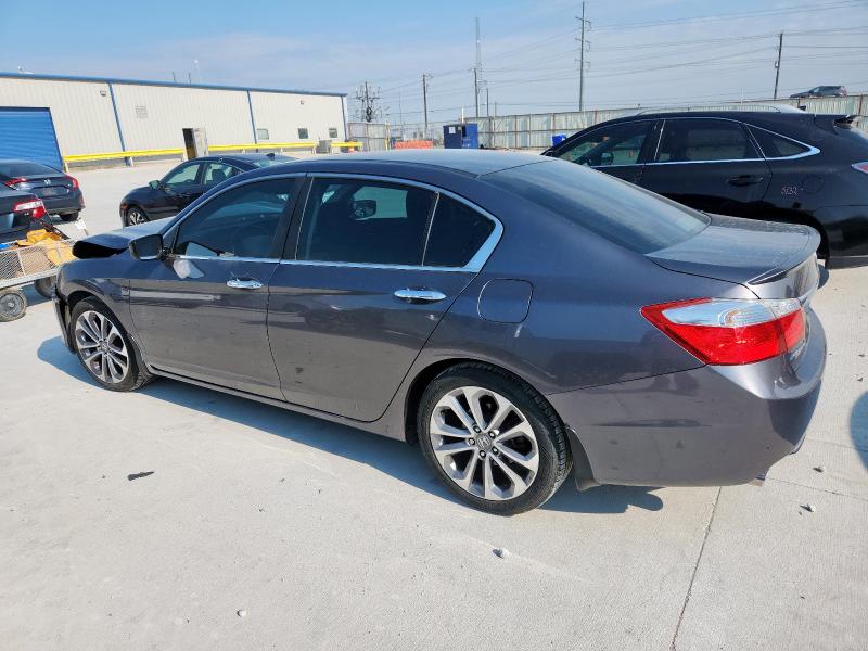 1HGCR2F53DA065895 - 2013 HONDA ACCORD SPORT GRAY photo 3