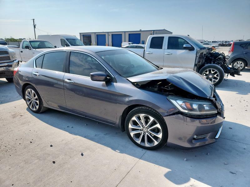 1HGCR2F53DA065895 - 2013 HONDA ACCORD SPORT GRAY photo 8