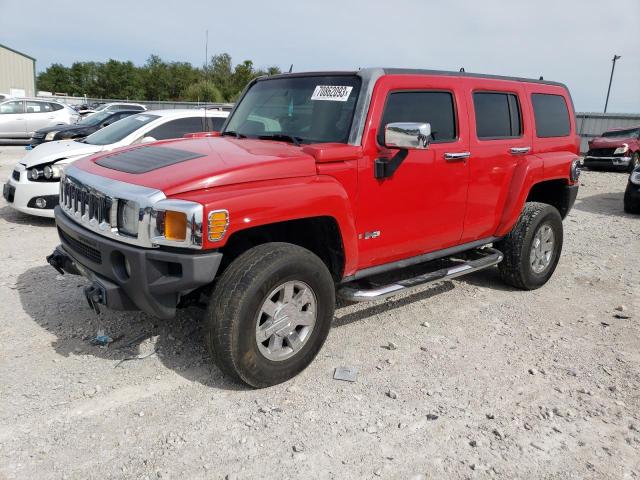 5GTDN136068144580 - 2006 HUMMER H3 RED photo 1