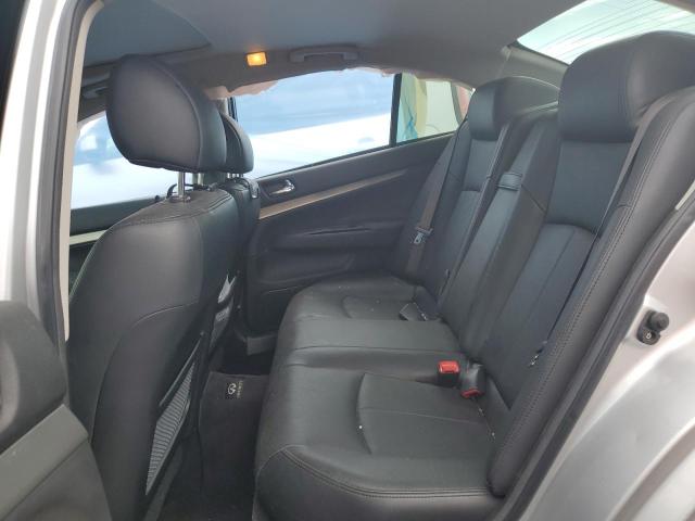 JN1CV6AP2DM725744 - 2013 INFINITI G37 BASE ვერცხლისფერი ფოტო 10