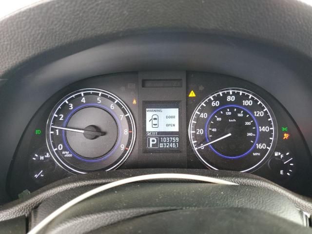 JN1CV6AP2DM725744 - 2013 INFINITI G37 BASE ვერცხლისფერი ფოტო 9