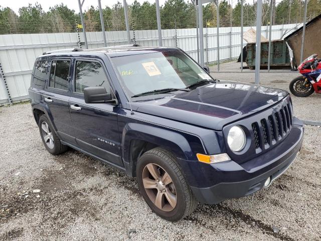 1C4NJPFA9HD135087 - 2017 JEEP PATRIOT LATITUDE BLUE photo 4