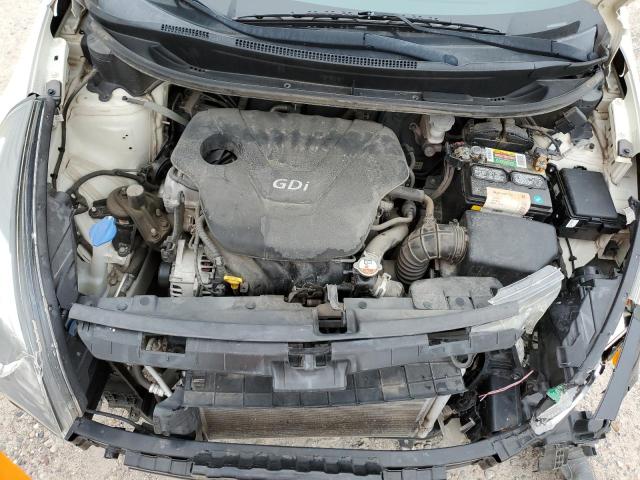 KNADN4A32F6424365 - 2015 KIA RIO EX WHITE photo 11