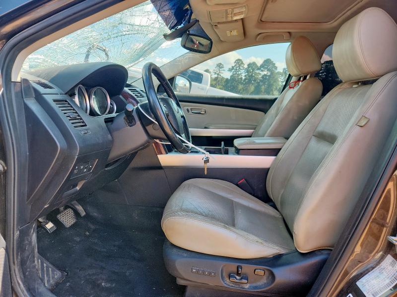 JM3TB2DA8F0447553 - 2015 MAZDA CX-9 GRAND TOURING BROWN photo 7