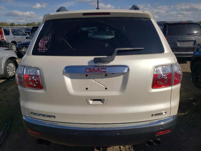 1GKLVNED5AJ173908 - 2010 GMC ACADIA SLT-2 WHITE photo 6