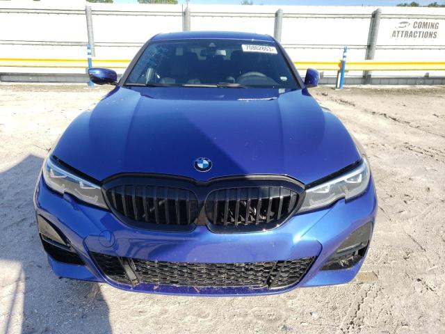 3MW5R1J07L8B27903 - 2020 BMW 330I BLUE photo 5