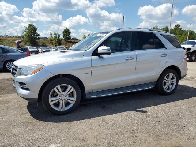 4JGDA5HB3CA022358 - 2012 MERCEDES-BENZ ML 350 4MATIC SILVER photo 1