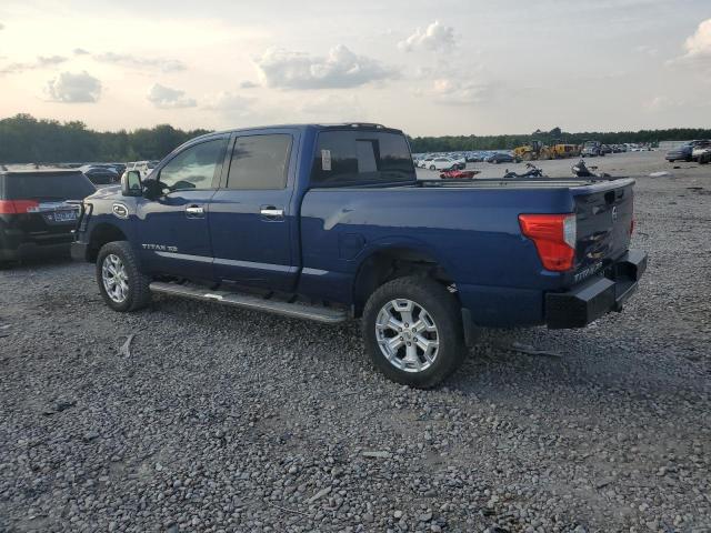 1N6BA1F25GN503411 - 2016 NISSAN TITAN XD SL BLUE photo 2